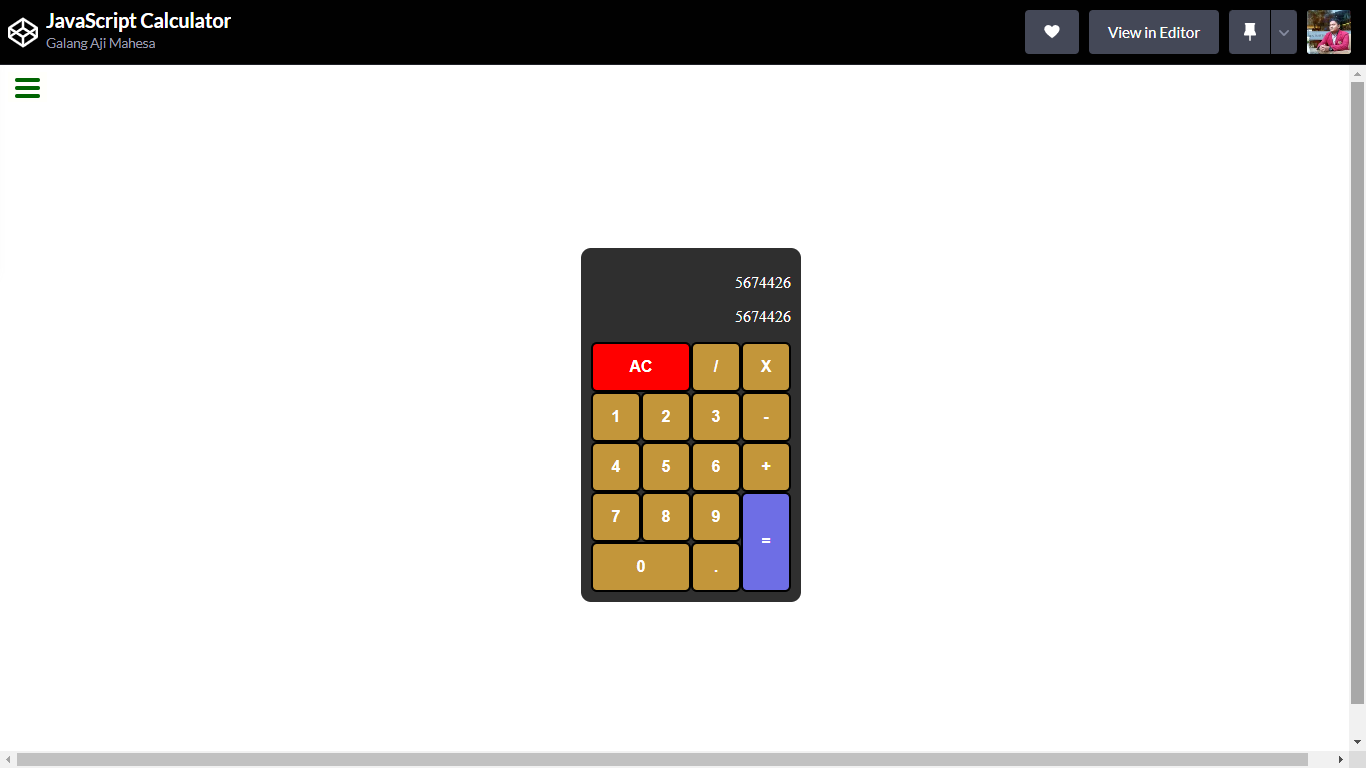 Portofolio Webpage