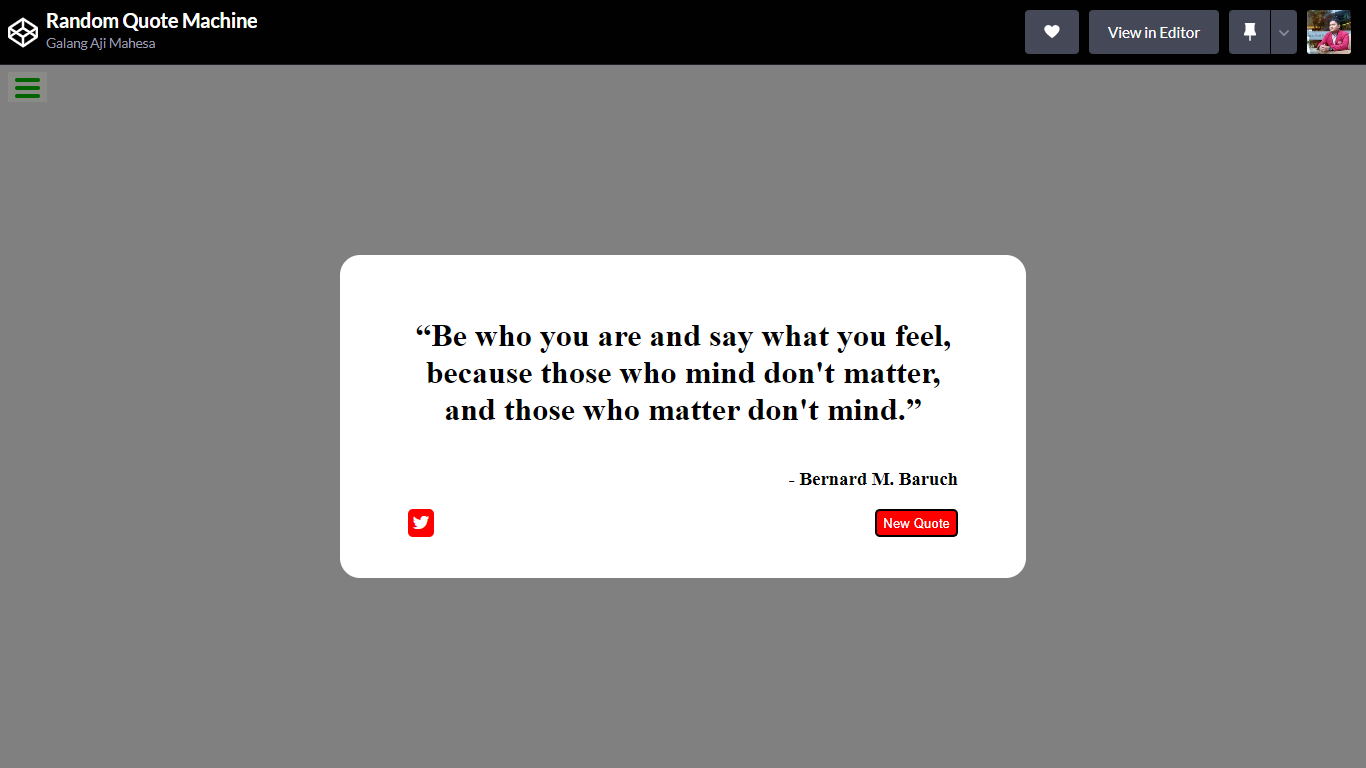 Portofolio Webpage
